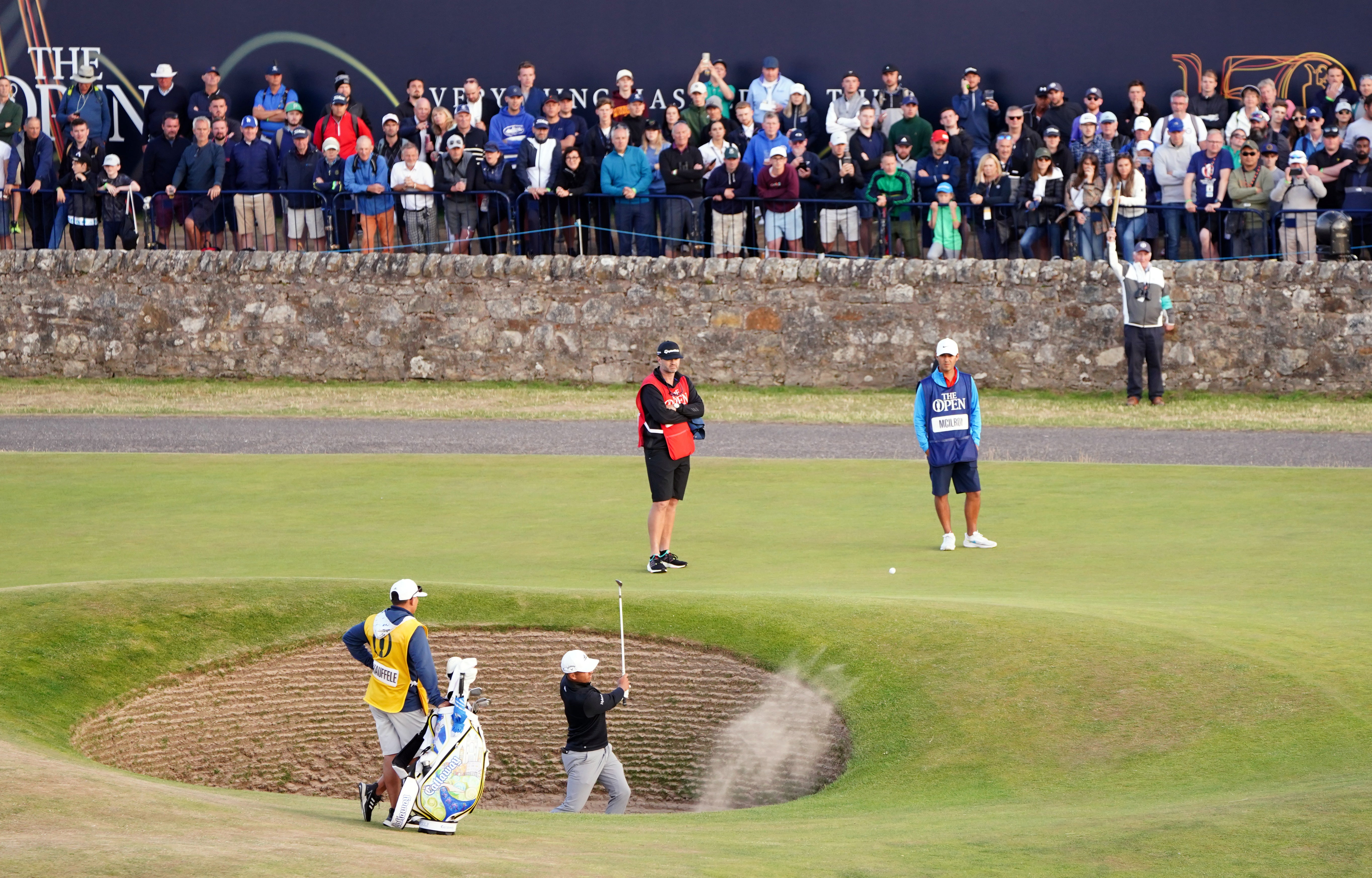 The Old Course’s notorious Road Hole was the most difficult in Friday’s second round (Jane Barlow/PA)