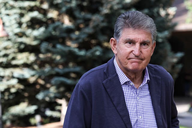 <p>West Virginia Senator Joe Manchin III last week</p>