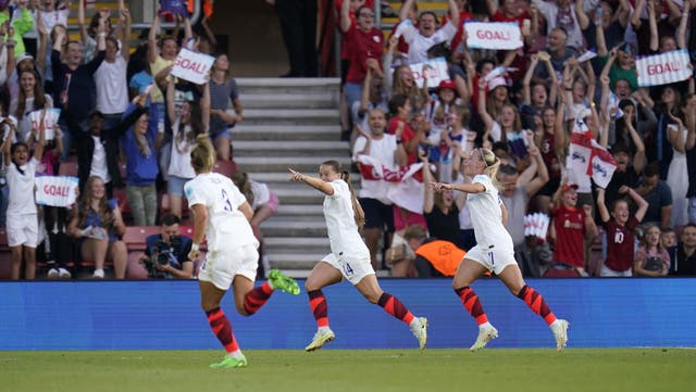 England were 5-0 winners against Northern Ireland (Andrew Matthews/PA)