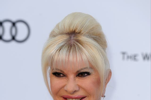 Ivana Trump died after falling down stairs at New York City home (Ian West/PA)