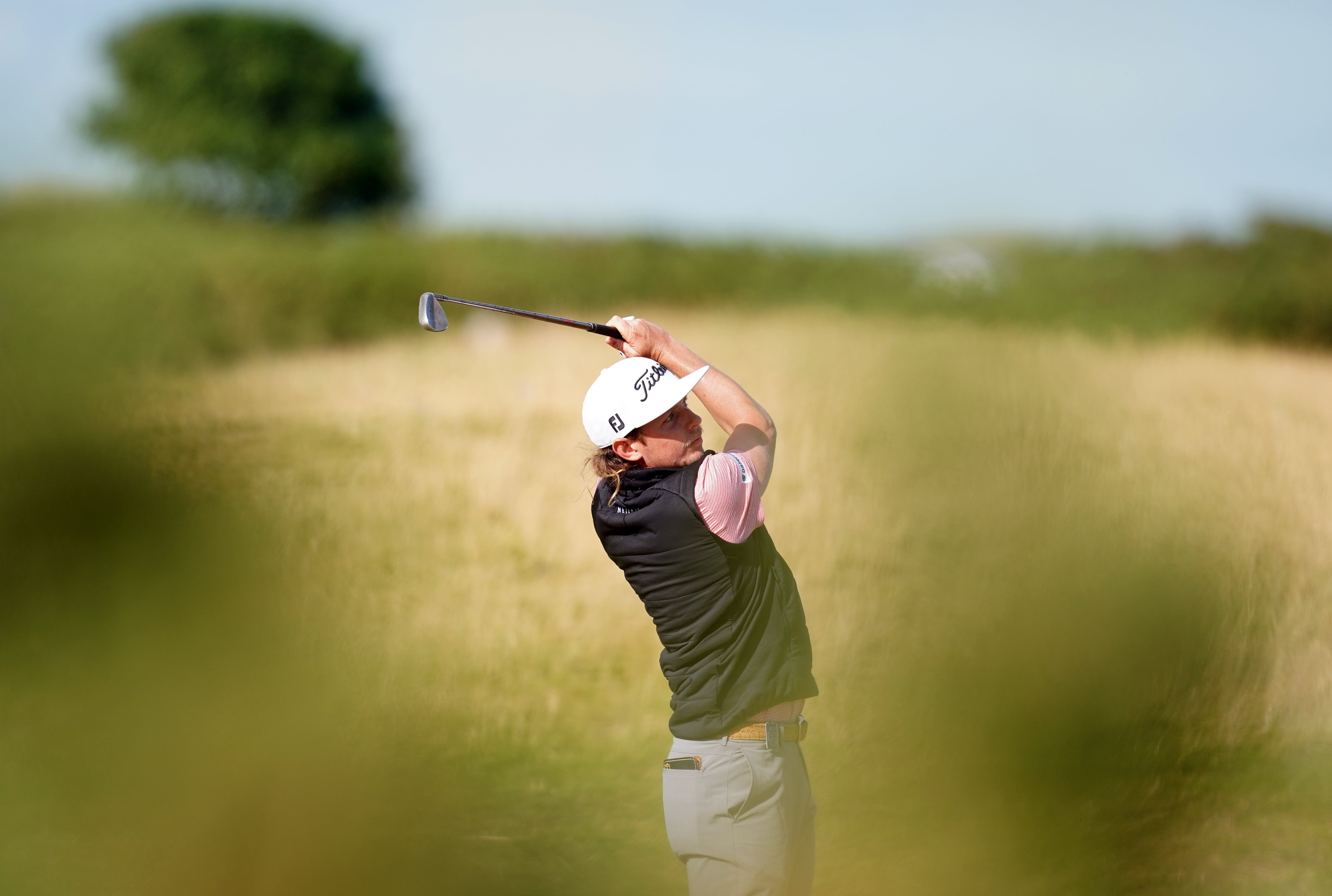 Cameron Smith expects the Old Course to be playing tough by the time he tees off mid-afternoon (David Davies/PA)