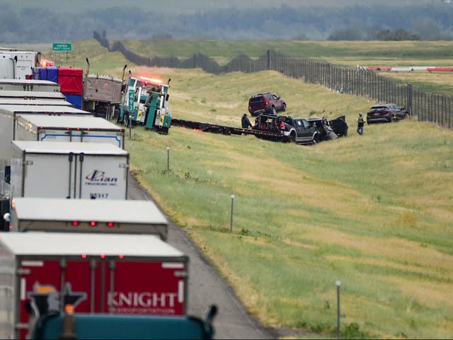 Six dead after dust storm causes multiple-vehicle collision in Montana ...