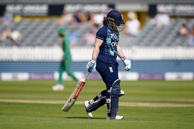 Tammy Beaumont has been left out of England’s 15-player squad for the Commonwealth Games (Zac Goodwin/PA)