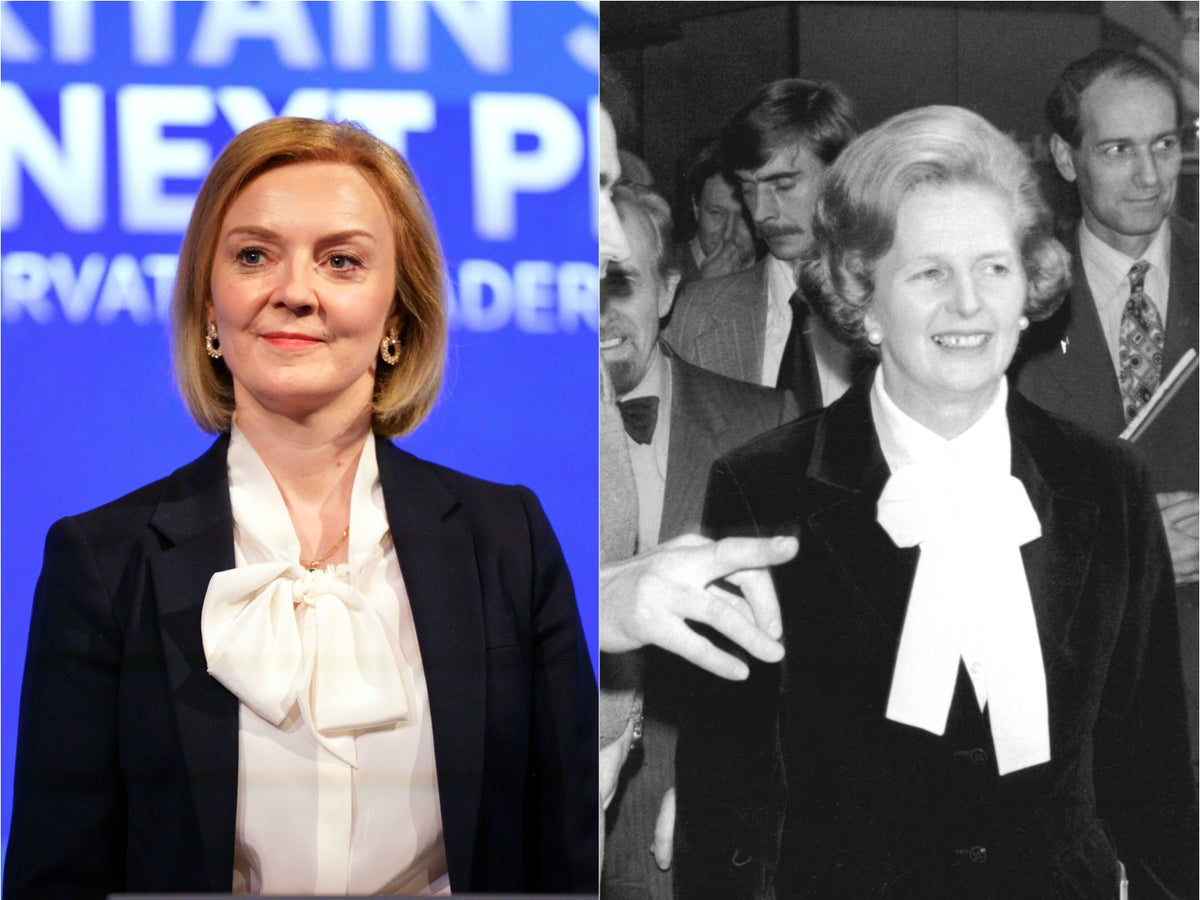 Liz Truss copies Margaret Thatcher’s style ‘down to last detail’ at leadership debate