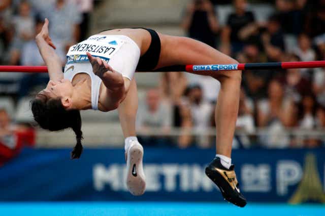 Worlds Jumping for Ukraine Athletics