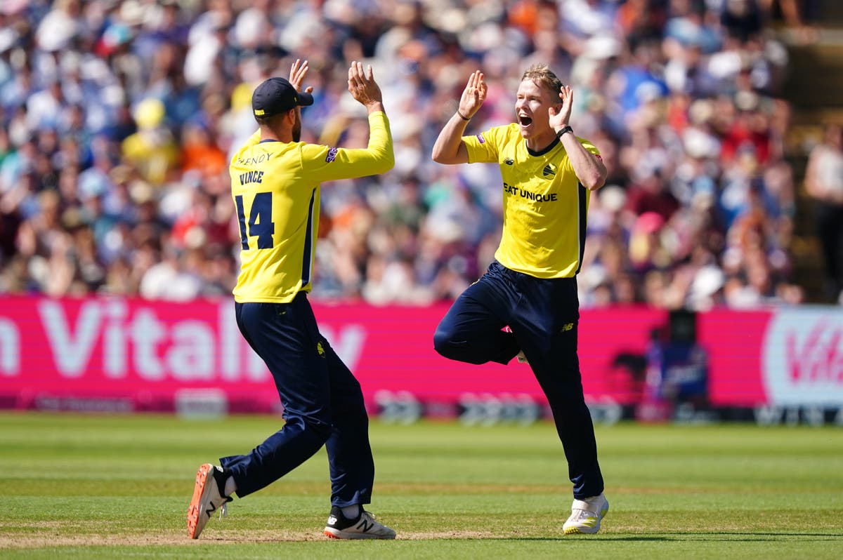 Hampshire brush aside Somerset to set up Blast final showdown against Lancashire