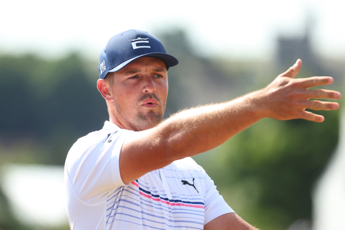Bryson DeChambeau retains compelling edge in rollercoaster ride at The Open