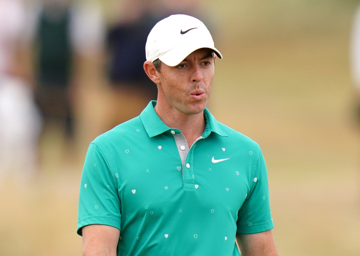 Rory McIlroy shares Open lead as he chases ‘Holy Grail of golf’ at St Andrews
