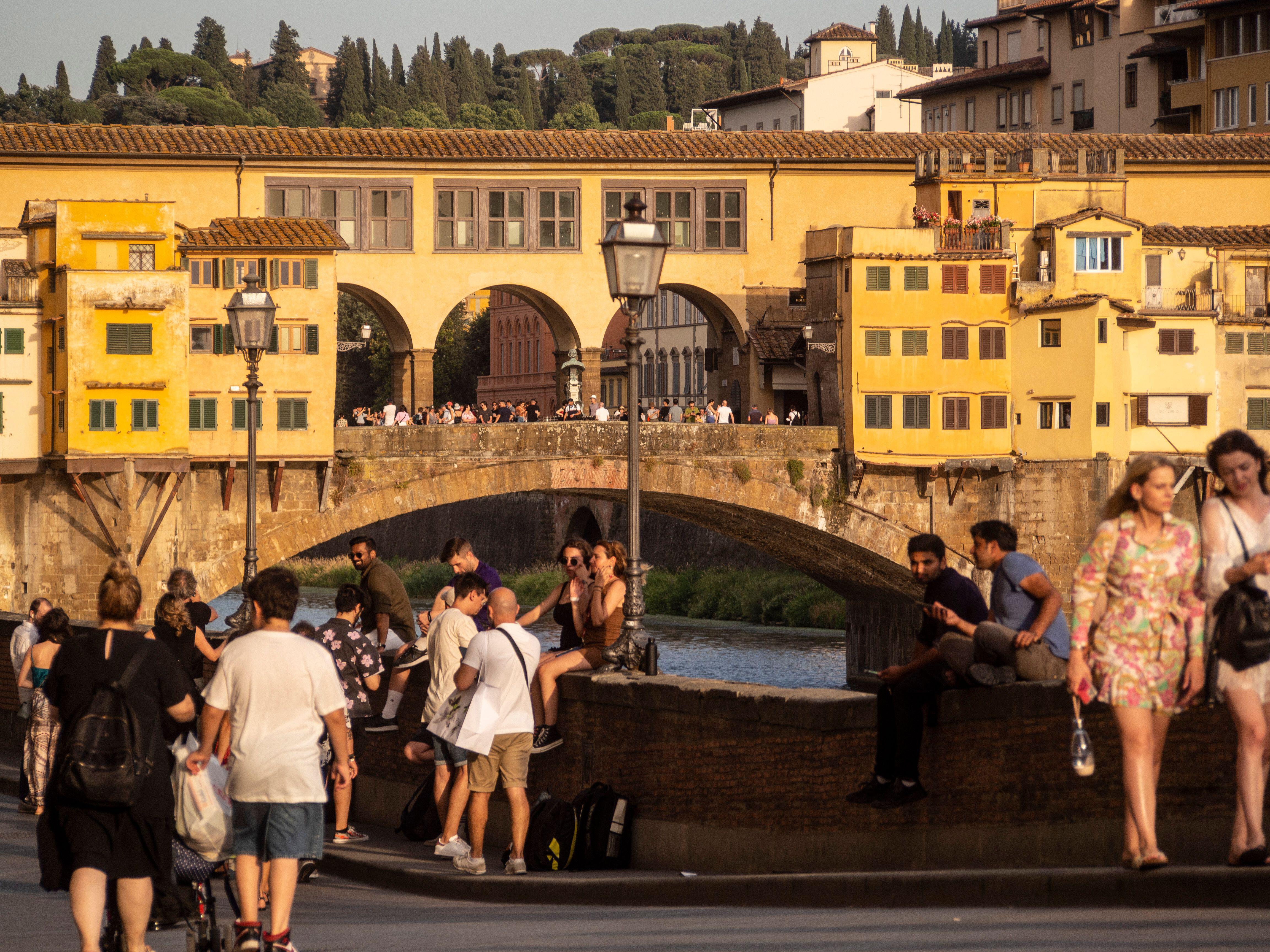 A British man has been found dead at a hotel in Florence alongside a woman suffering from serious injuries (Alamy/PA)