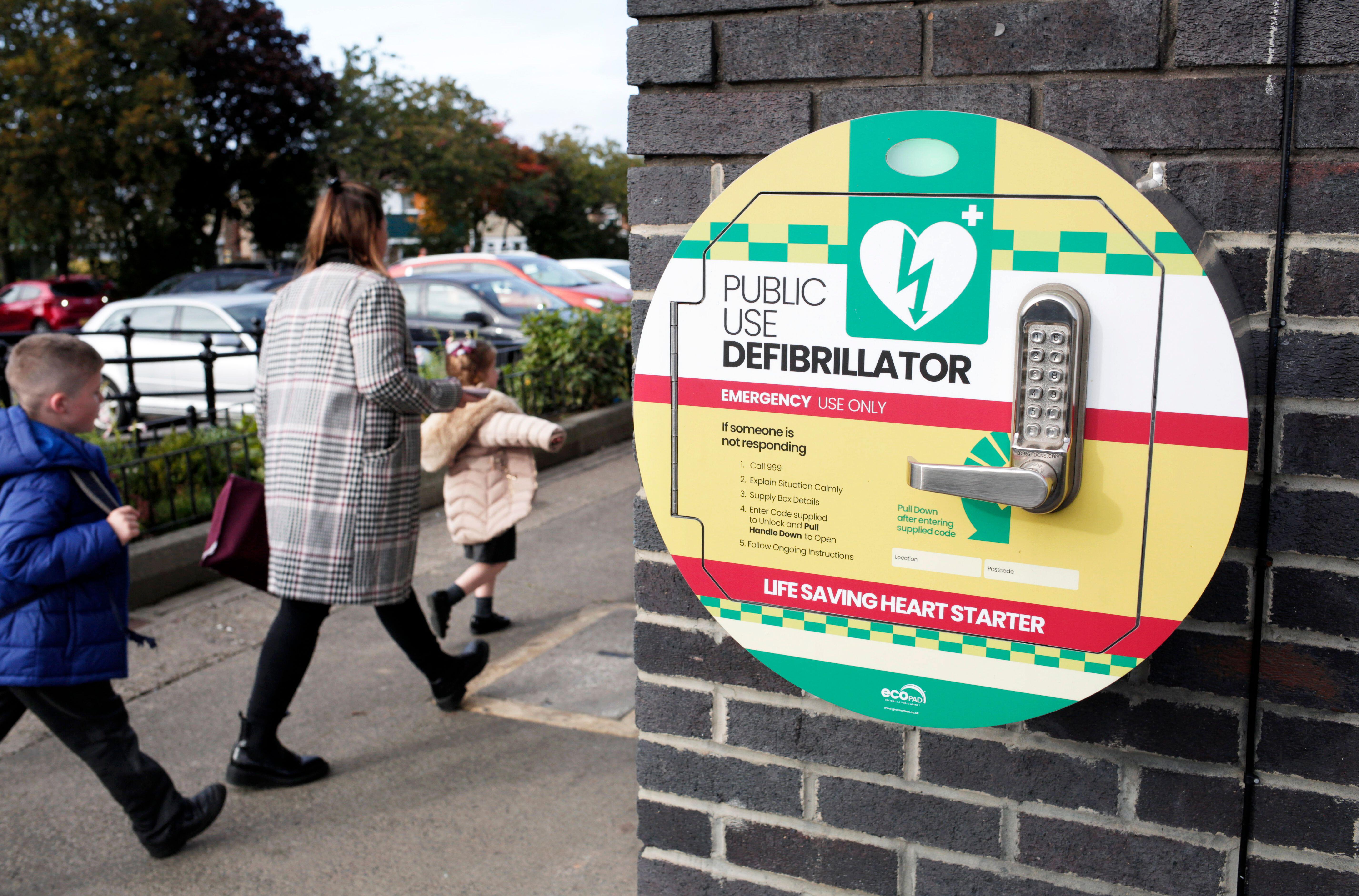 Defibrillators will be installed in all state schools in England (AlamyPA)