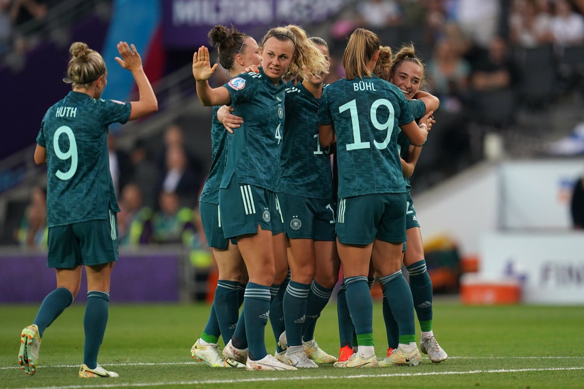 Martina Voss-Tecklenburg praises Germany’s ‘very solid’ performance after win