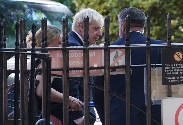 Tory MPs hope to have reduced the search for Boris Johnson’s successor, due to be announced on September 5, to two possibilities in the coming days (Stefan Rousseau/PA)