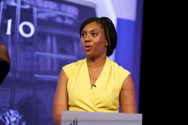 Kemi Badenoch has promised to do ‘whatever it takes to deal with the small boats issue’ as she pitched controlling immigration at the centre of her campaign for the Tory leadership (Victoria Jones/PA)