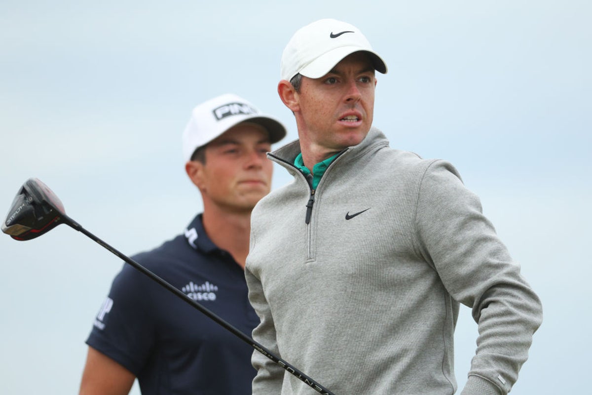 Open 2022 LIVE: Leaderboard and scores as Rory McIlroy and Viktor Hovland share final-round lead