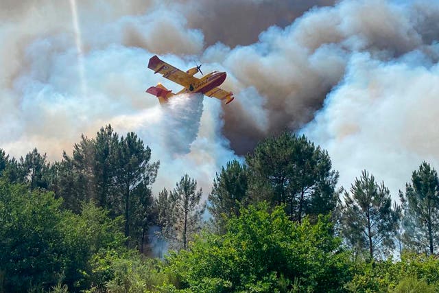 Europe France Wildfires