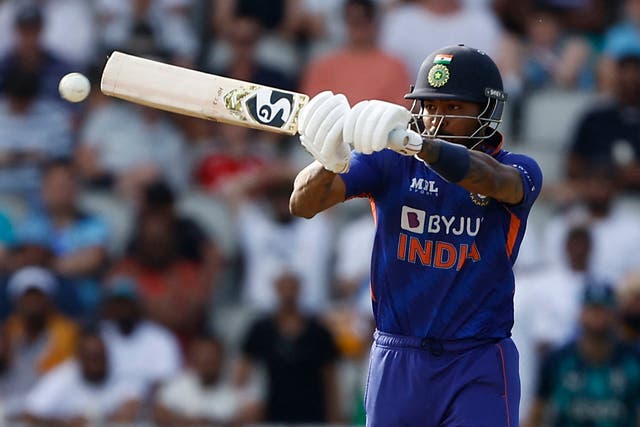 <p>Hard-hitting Hardik Pandya secured victory for India  </p>