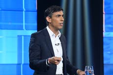 Rishi Sunak winner of second Tory leadership debate, snap poll finds