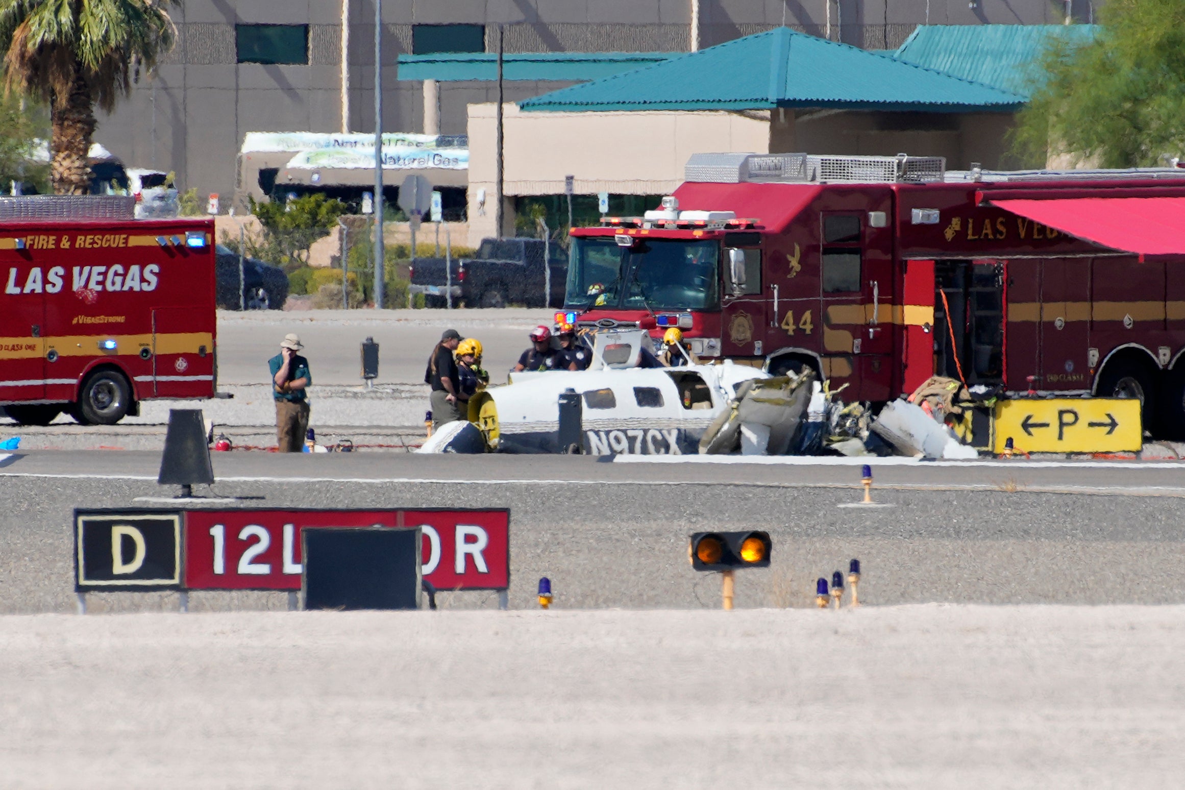 North Las Vegas Airport Small Planes Collide