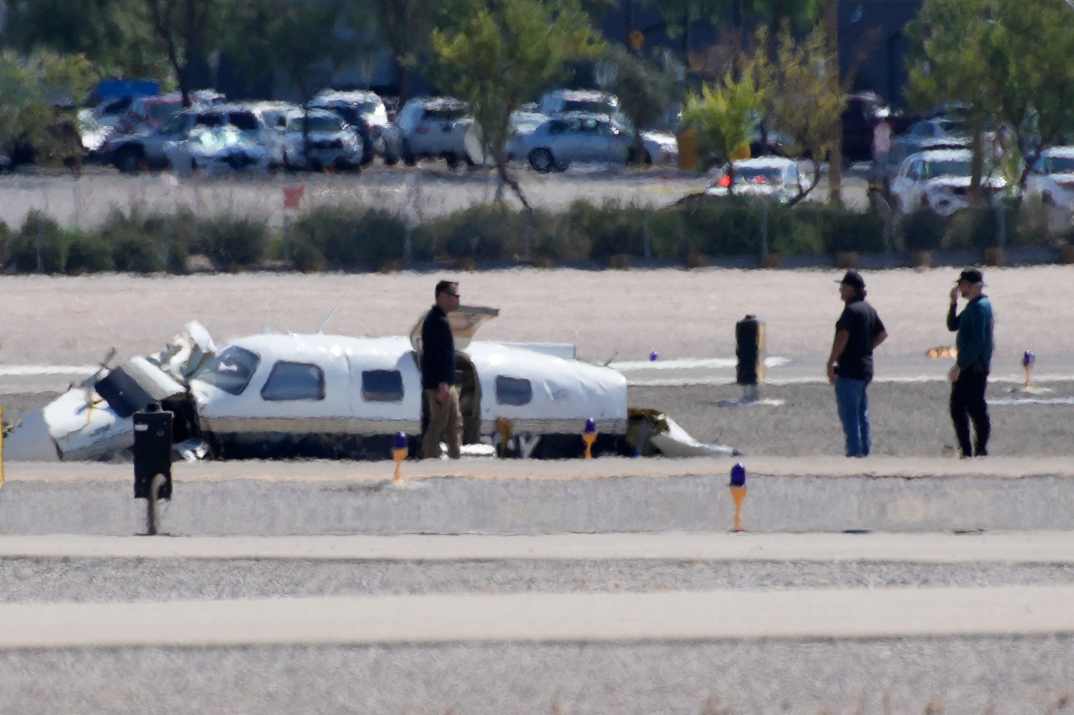 North Las Vegas Airport Small Planes Collide