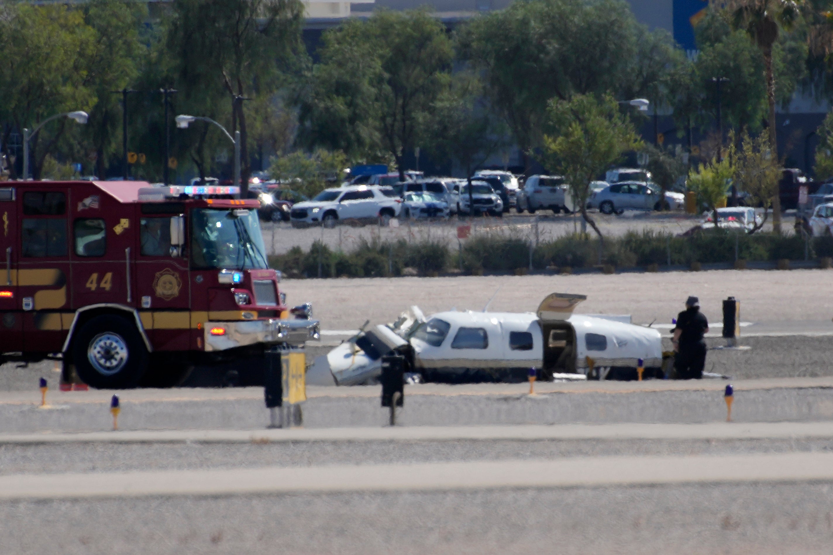 North Las Vegas Airport Small Planes Collide