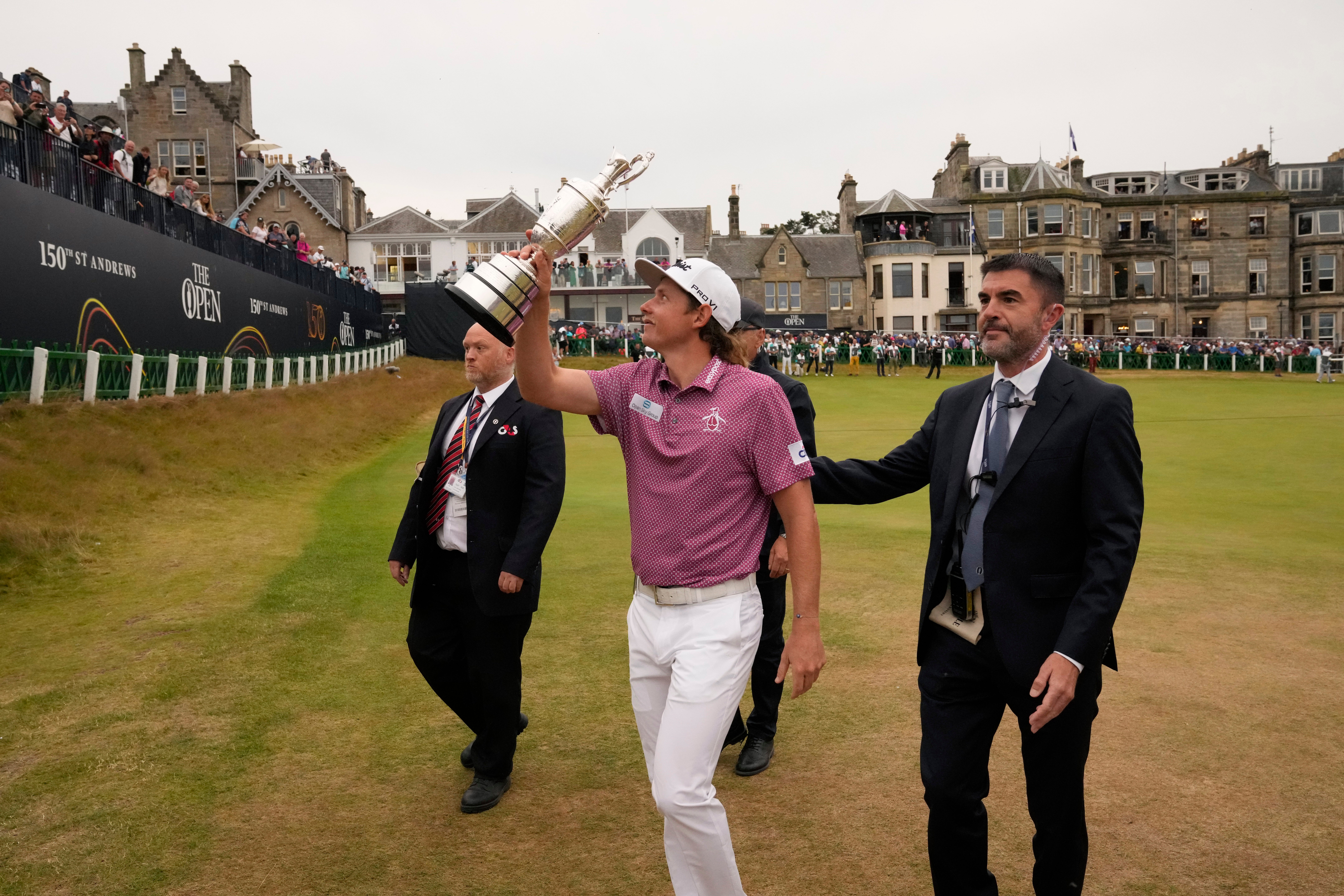 Smith claimed the Claret Jug with a stunning final round on Sunday