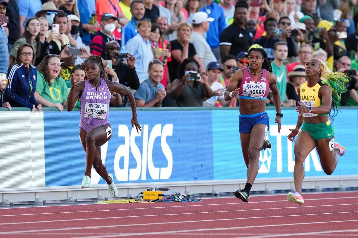 Dina Asher-Smith heartbroken with fourth place in 100m at World Championships