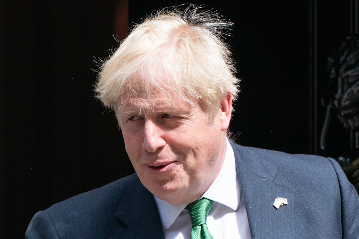 Boris Johnson attends Farnborough Air Show