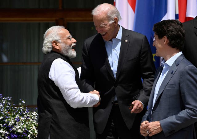 <p>US and other western countries discussed a potential price cap on Russian oil with India on 27 June 2022 at Elmau Castle, southern Germany, where the German Chancellor hosted a G7 summit</p>