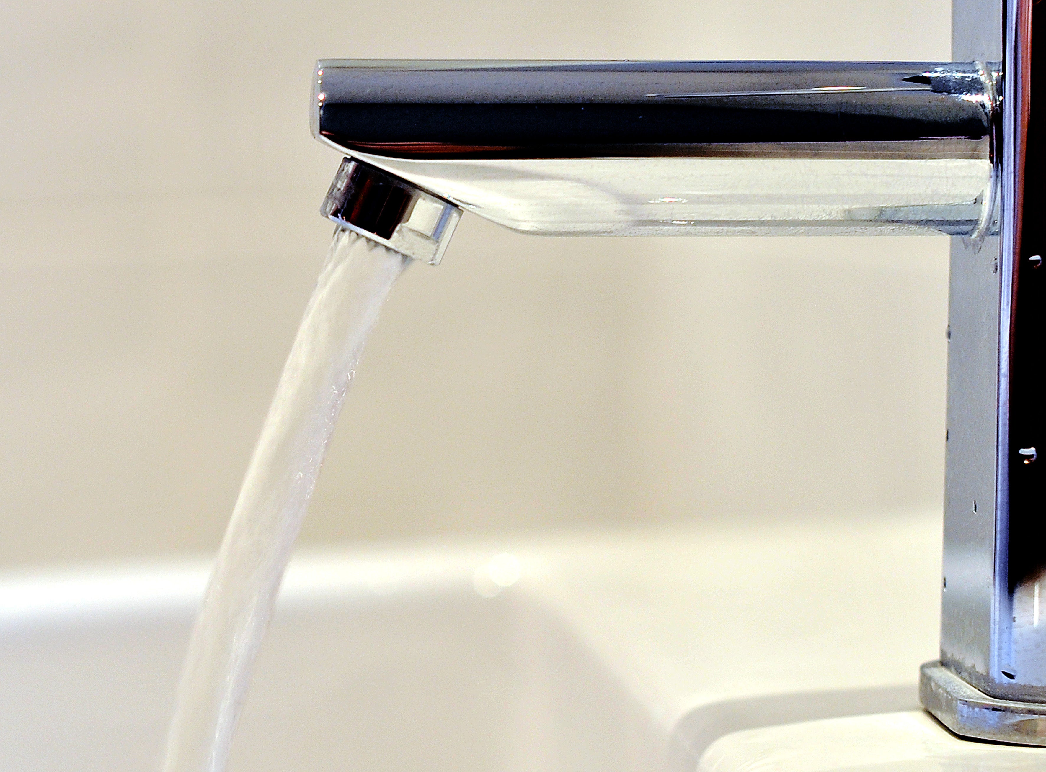 Tips to save water include not letting the taps run when brushing your teeth or washing the dishes (Nick Ansell/PA)
