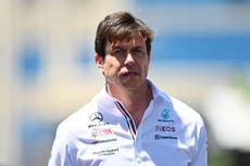 Toto Wolff dismisses rumours of Mercedes replacing Lewis Hamilton with Sergio Perez as ‘complete bull****’