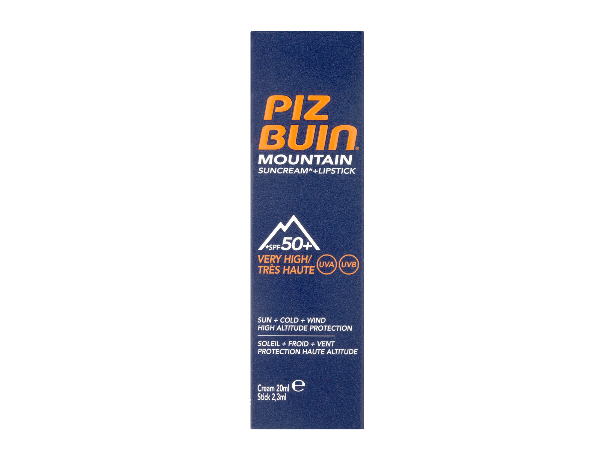 Piz Buin mountain suncream and lipstick