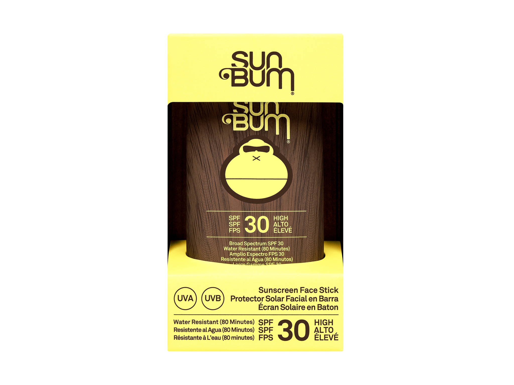 Sun Bum sunscreen face stick SPF30, 13g