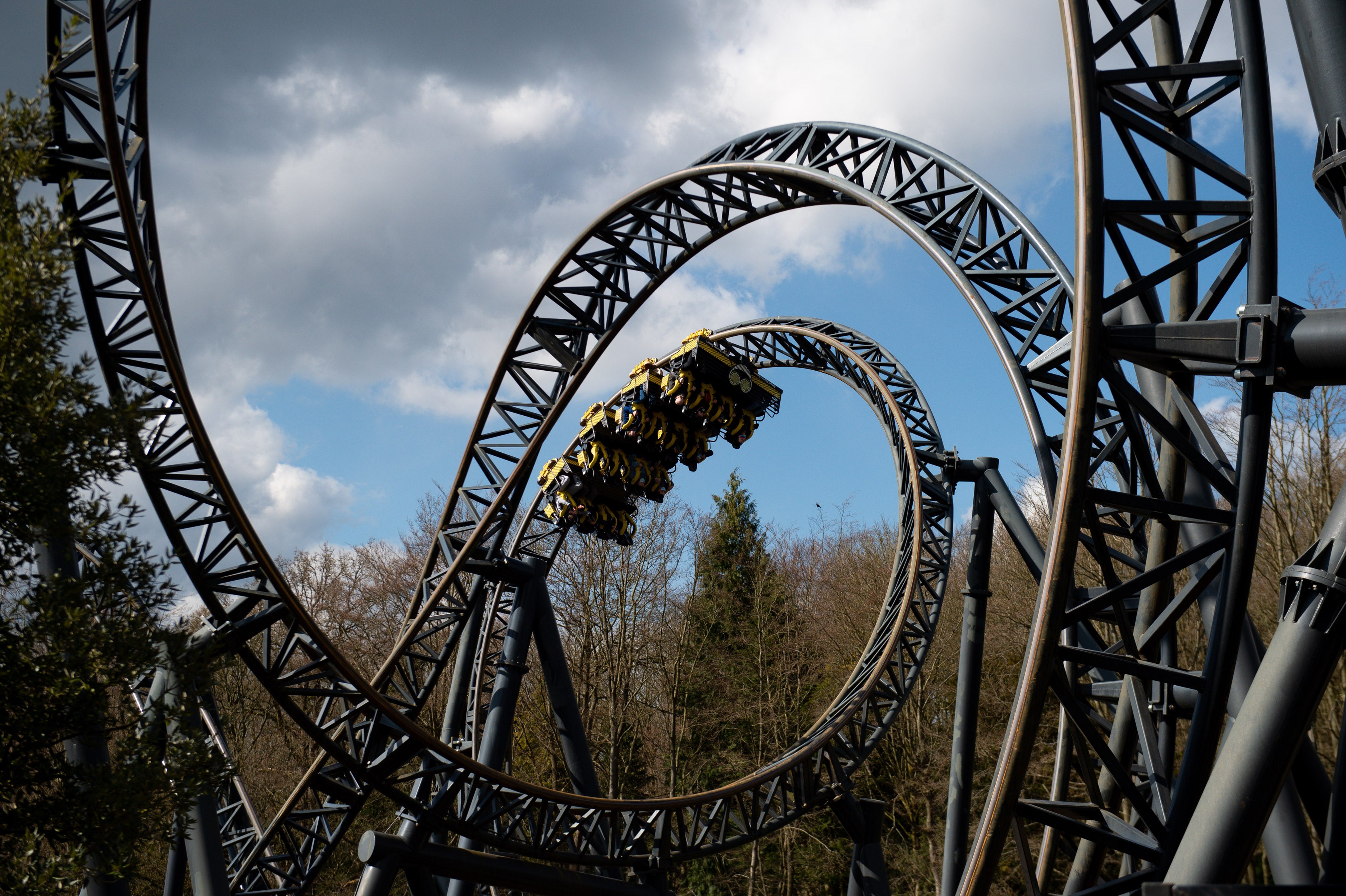 Some schools have remained open but cancelled planned school trips to Alton Towers and Southend-on-Sear (Jacob King/PA)