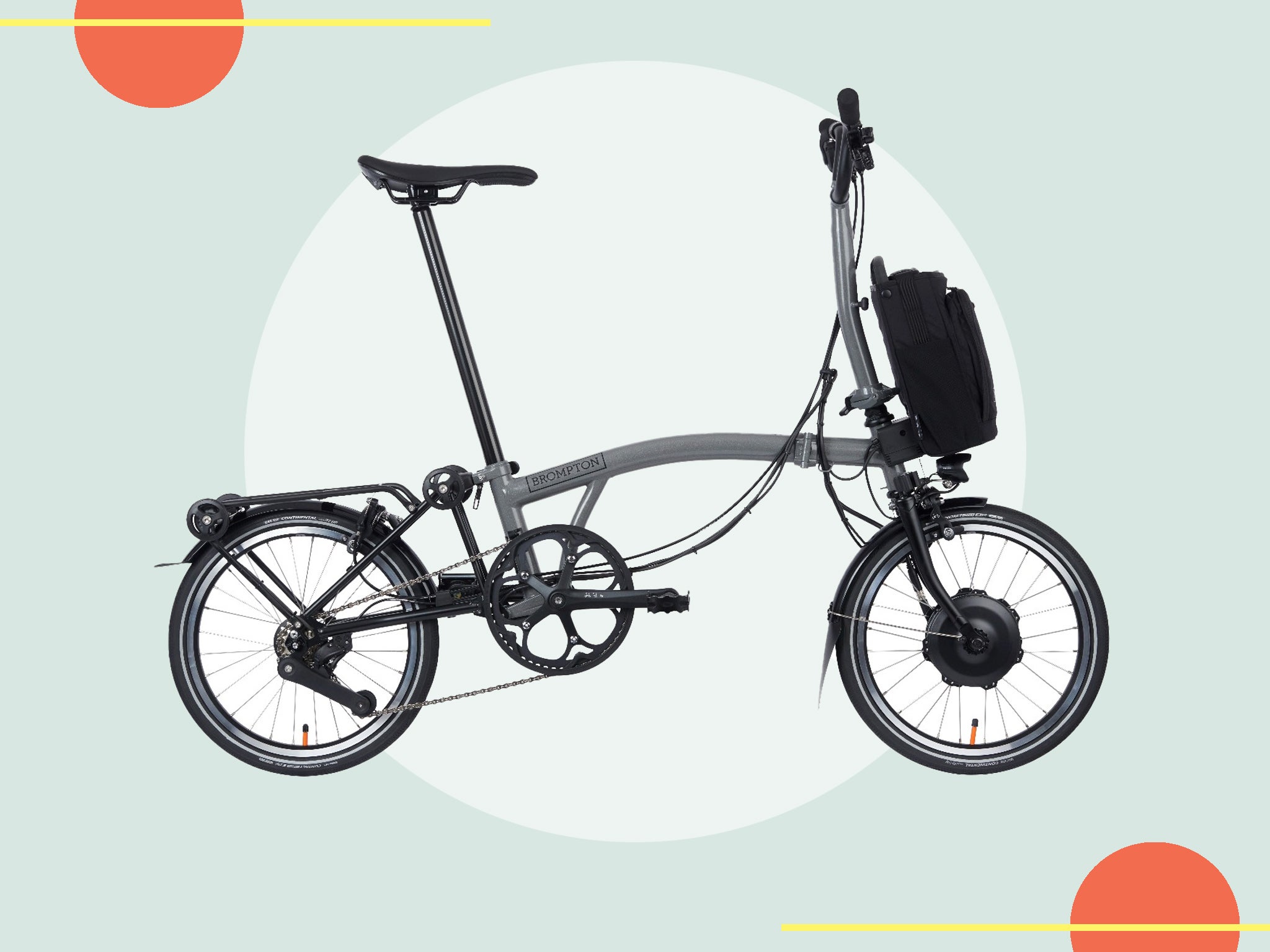The bike is available in black and grey, with and without the luggage rack