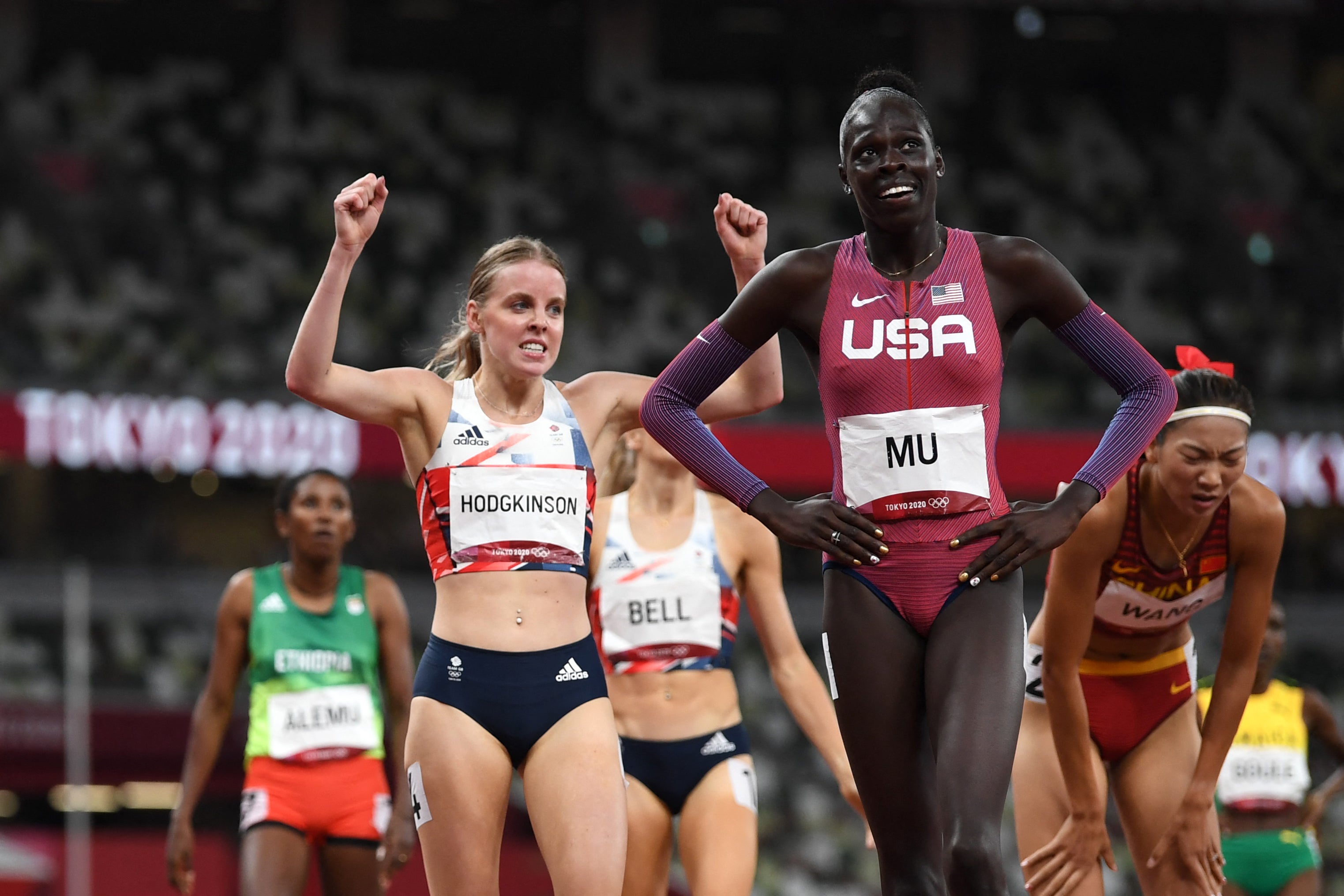 Olympic champion Athing Mu mulling whether to defend 800-meter world title  - Los Angeles Times