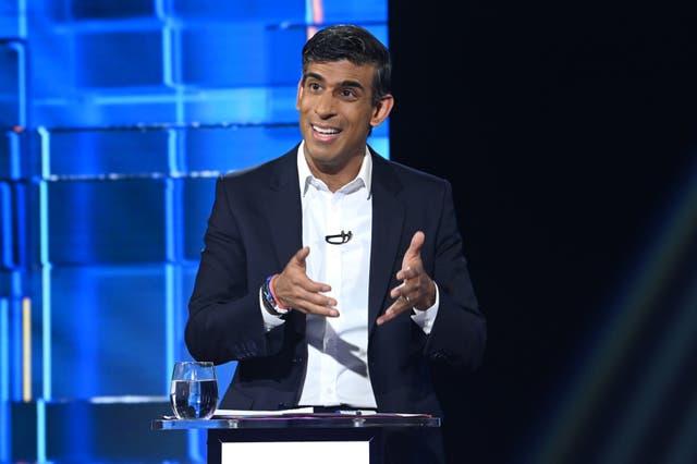 Rishi Sunak (Jonathan Hordle/ITV)