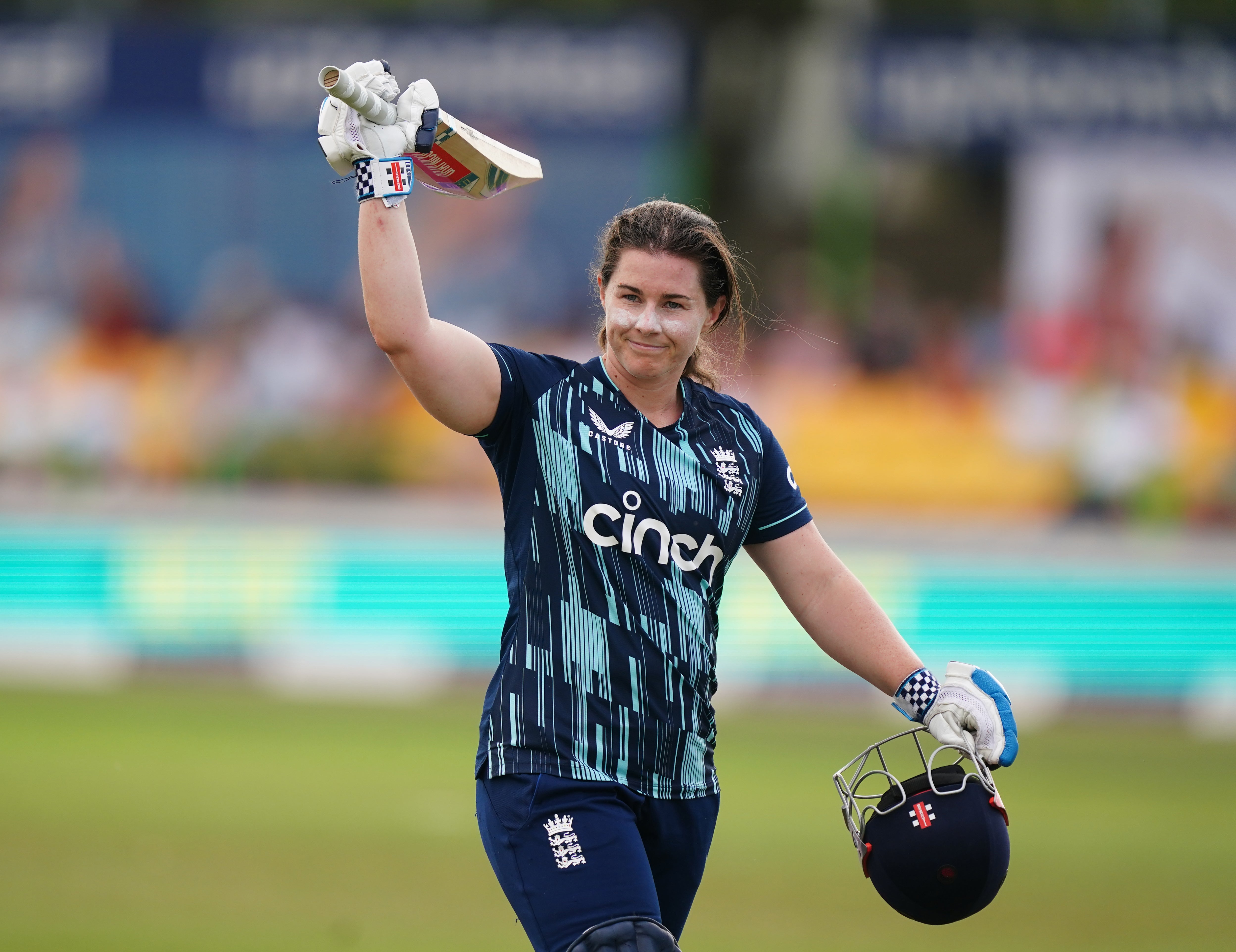 Tammy Beaumont scored a stunning century as England took an 8-2 series lead (Mike Egerton/PA)