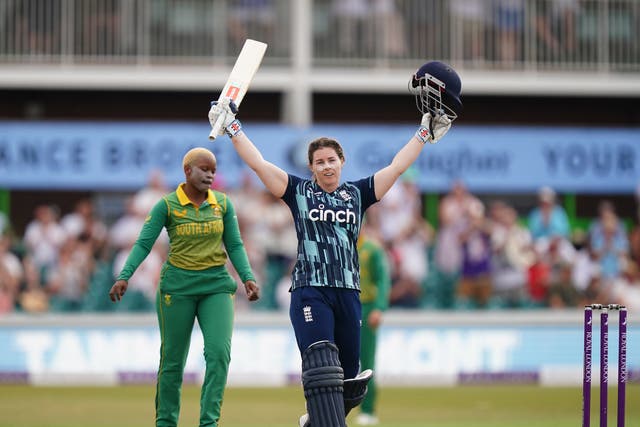 Tammy Beaumont said she felt really good out in the middle (Mike Egerton/PA)