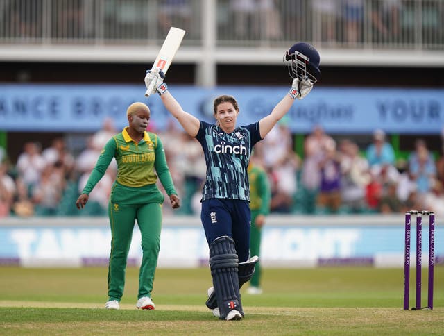 Tammy Beaumont said she felt really good out in the middle (Mike Egerton/PA)
