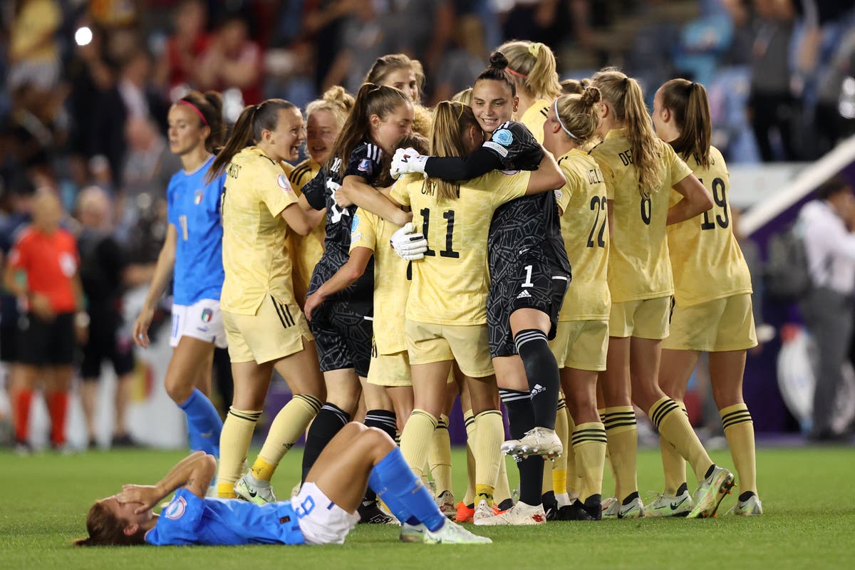 Belgium beat Italy to reach Euro 2022 quarter-finals