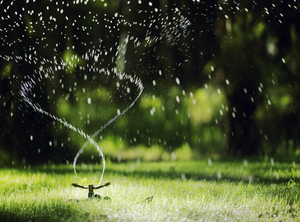<p>Sprinklers are being banned in  Hampshire, the Isle of Wight, Kent and Sussex until further notice </p>