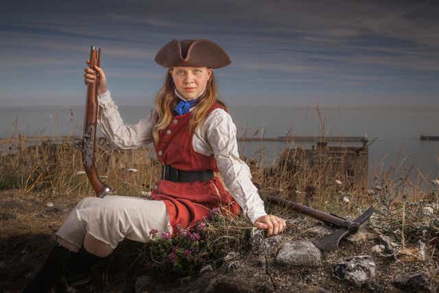 English Heritage has recruited its first female pirate to take part in a new series of Pirates! events this summer (English Heritage/PA)