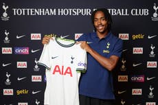 Tottenham make Djed Spence sixth signing of summer transfer window