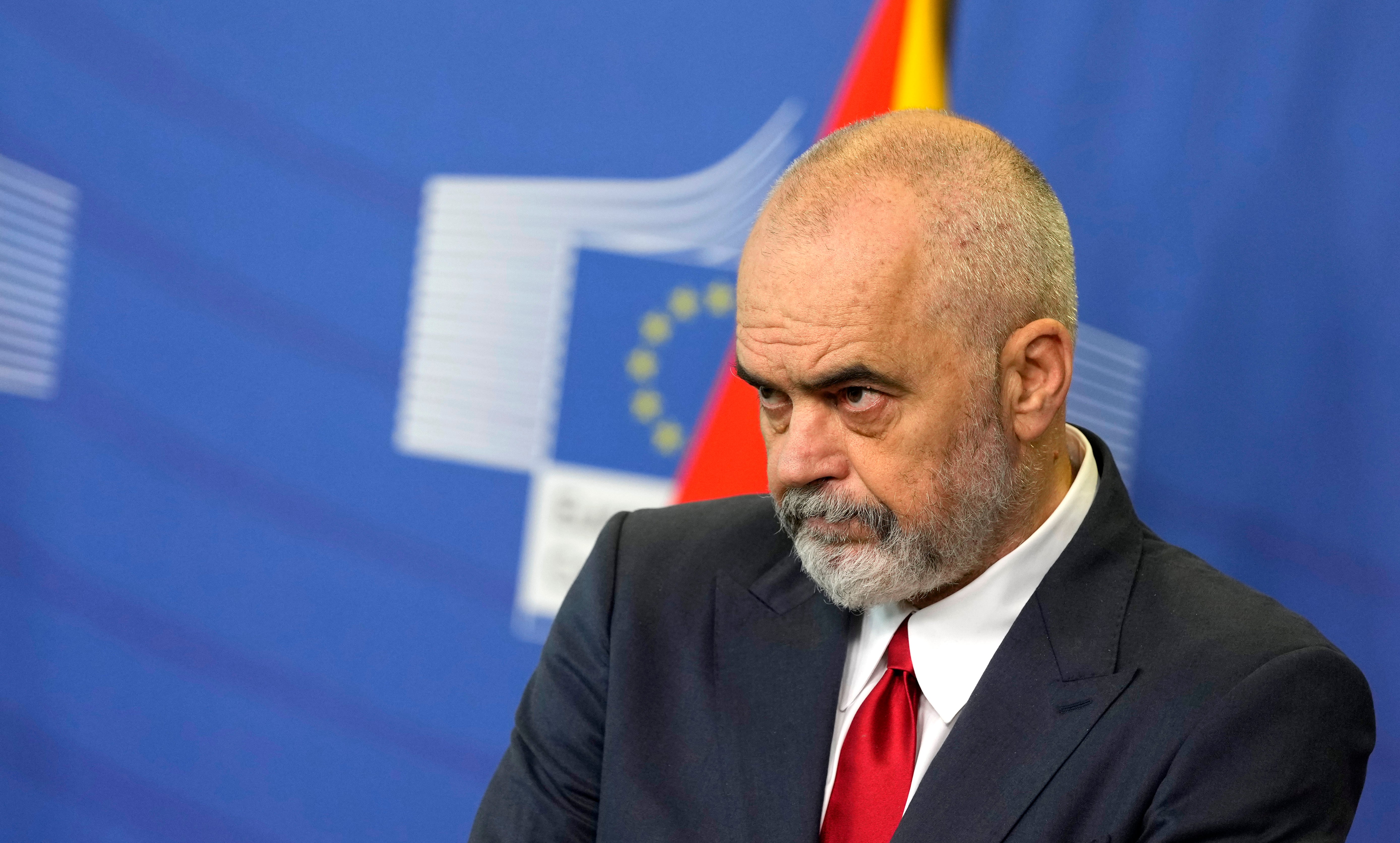 Belgium EU Albania North Macedonia