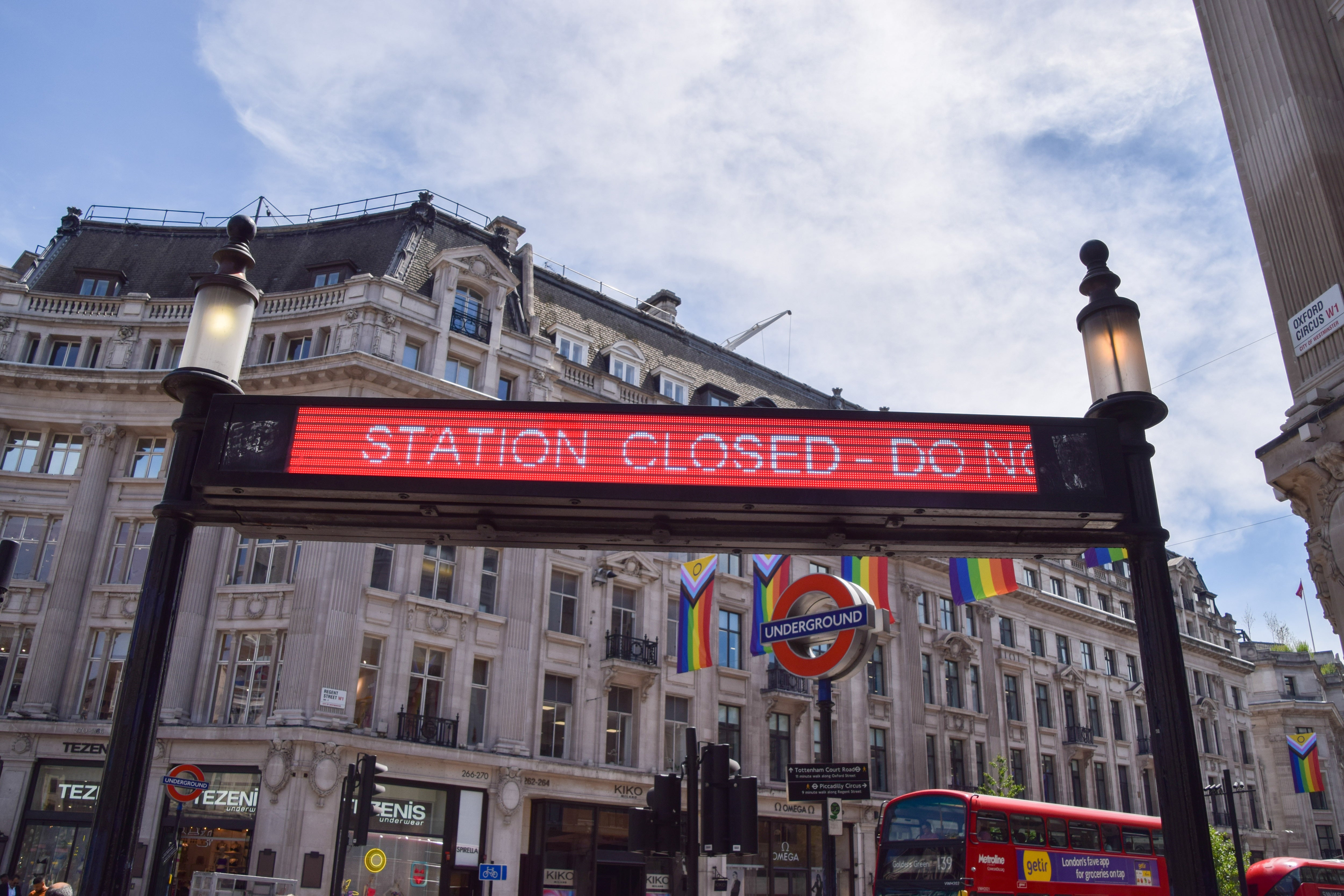 Oxford Circus station evacuated after reports of smoke from escalator