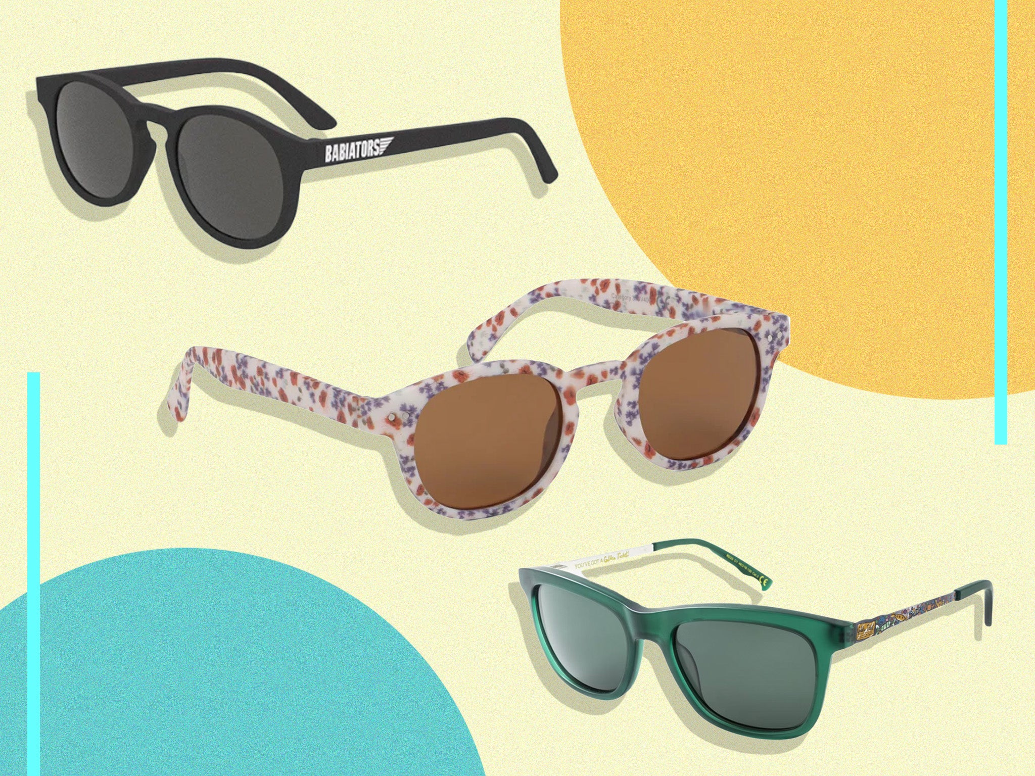 Children's Sunglasses 100% UV protection for Summer Holiday Boys or Girls 