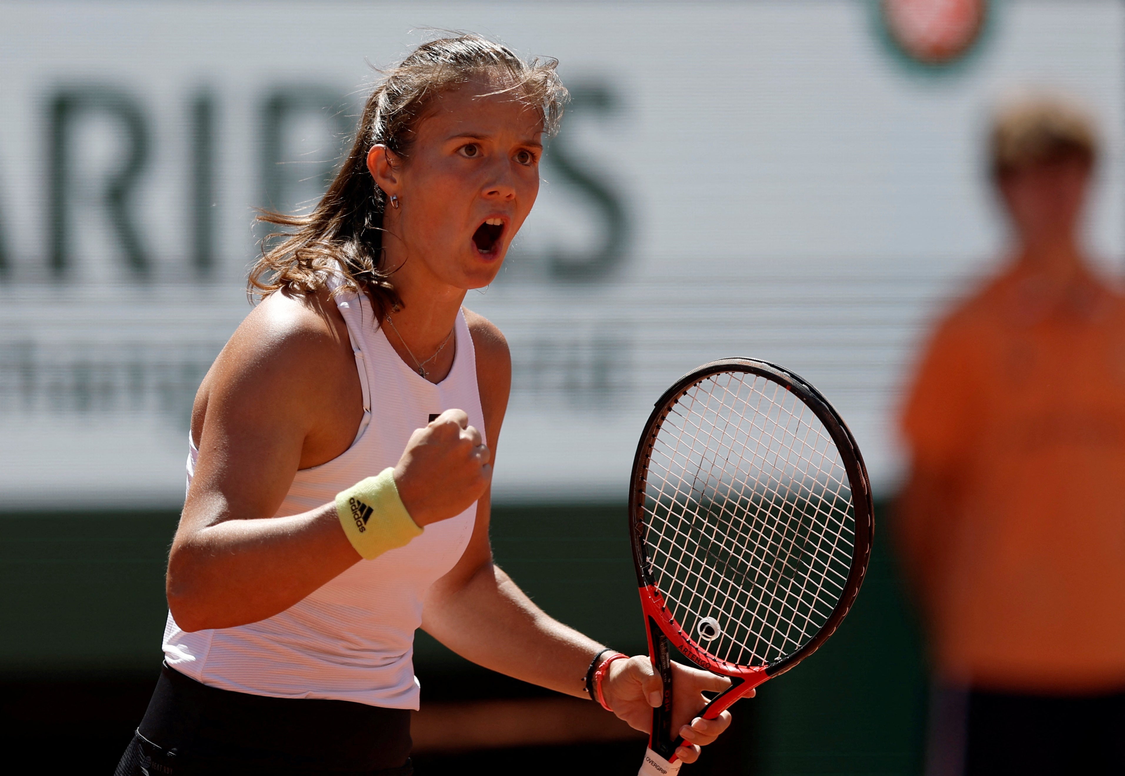 Kasatkina reached the semi-finals of last month’s French Open
