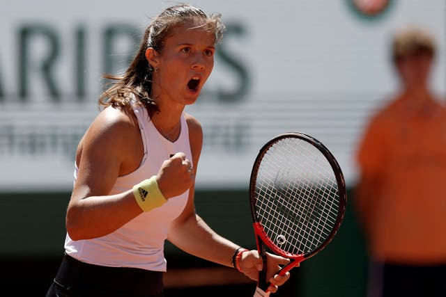 <p>Kasatkina reached the semi-finals of last month’s French Open </p>