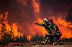 ‘Monster’ wildfires rip through Europe as heatwave set to spread further