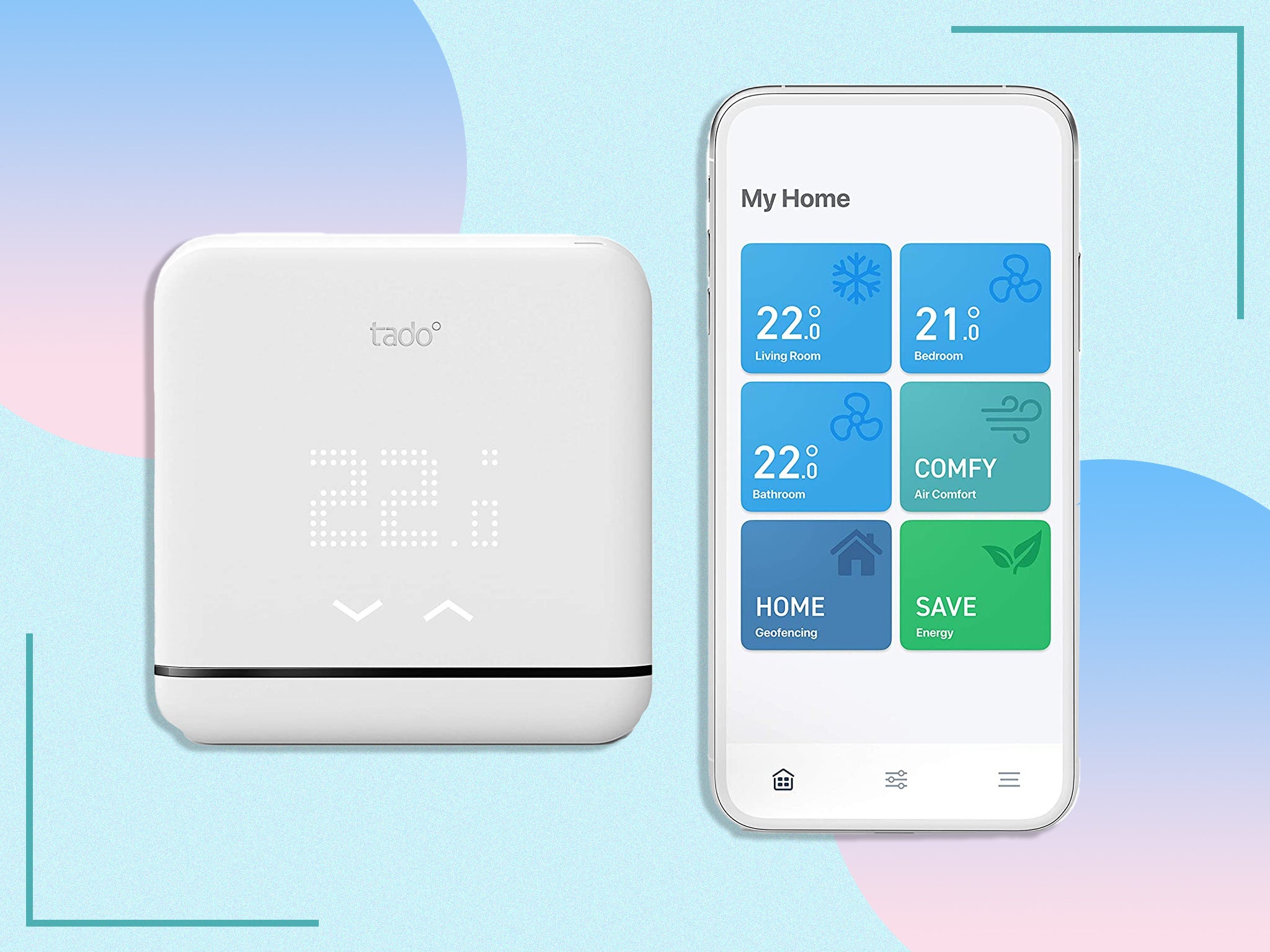The Tado app can bring together heat pumps and other smart home tech